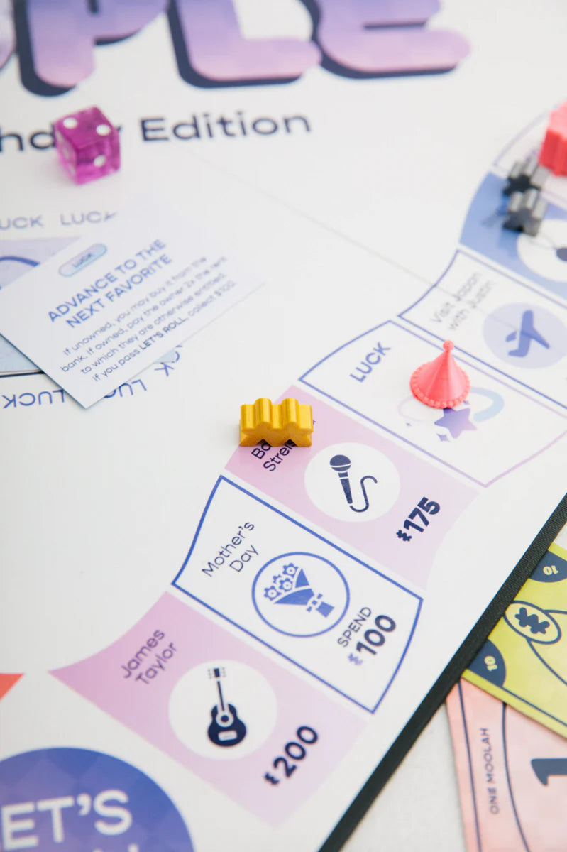 Meople board game setup